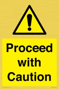 Proceed with Caution